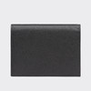 PRADA 普拉达 女士小号 Saffiano 皮革金属刻字徽标钱包 黑色 1MV204 QWA F0002 商品缩略图1
