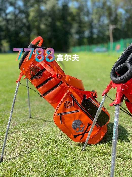 正品现货DEX GOLF韩国进口男女超轻高尔夫球包双包帽练习袋支架包 商品图4