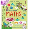 【中商原版】Look Inside Maths 看里面数学 英文原版儿童绘本 科学与自然规律 USBORNE 4到6岁 商品缩略图0