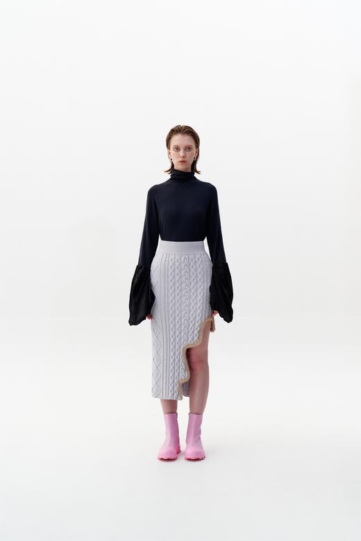 PH5 【火星生态】混合针织中长裙/半裙——2022秋冬新品 商品图0