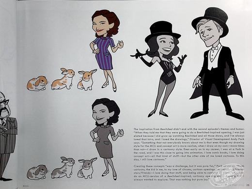 【中商原版】旺达幻视 电视剧设定集 Marvel S Wandavision The Art Of The Series 超级英雄外传 幻红 商品图8