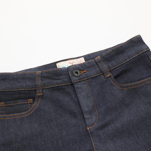 M/谜底牛仔裤2022秋季新款显瘦小脚铅笔女士棉质裤子227MK6122 商品图2