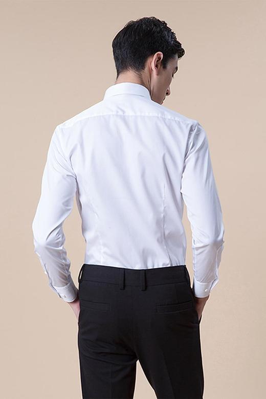 callisto白色棉混纺衬衫 FMSTLT15WH 商品图1