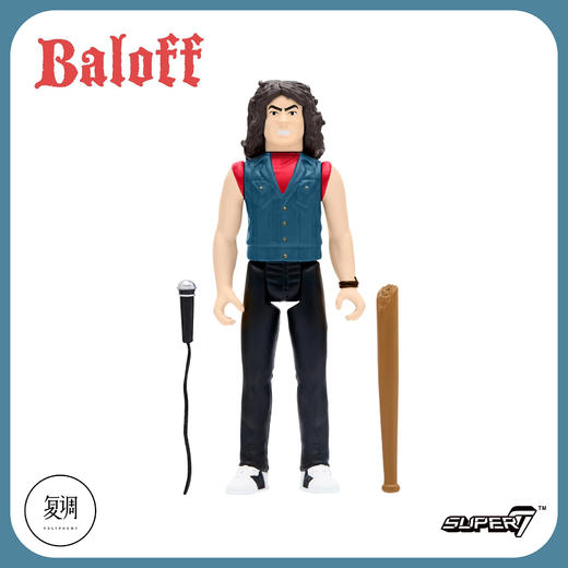 现货 Super7 Paul Baloff 挂卡 Exodus乐队 金属乐 商品图2