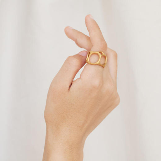 北京仓｜Joidart-Forge-镂空 戒指［西班牙设计师］ 商品图0