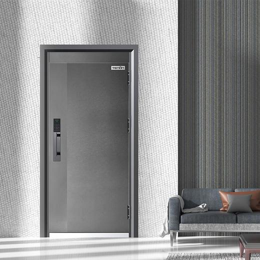 M-0232 智控锌门 亚太天能家用猫眼监控入户定制指纹全自动子母门防盗门联网智能门 商品图2