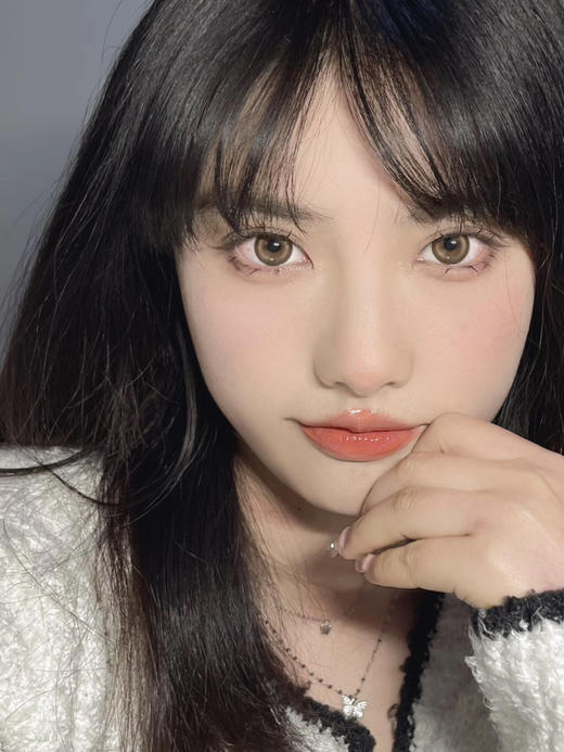 【大直径】LOVEIIKIRA-栗阳棕-14.5mm【年抛 0-800度 无525/575】着色13.7mm 商品图2