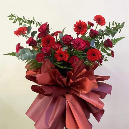 开业花篮 红色系列喜庆 商品图0