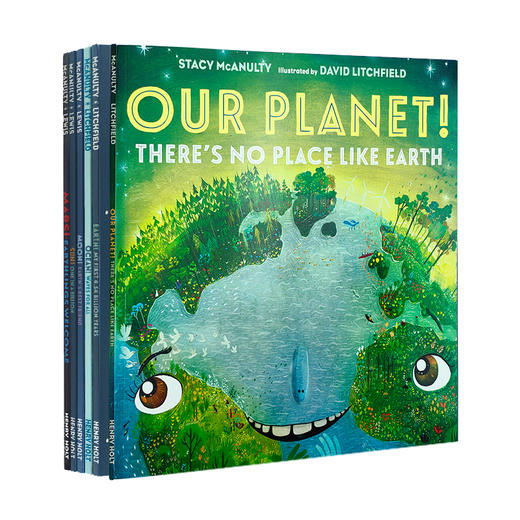 进口我们的宇宙系列6册 英文原版 Our Universe 儿童宇宙元素 科普知识读物 商品图1