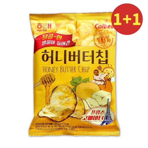 [1+1]해태 허니버터칩60g 商品图0