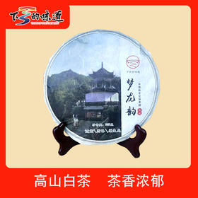 下党白茶  梦龙韵  350g/饼