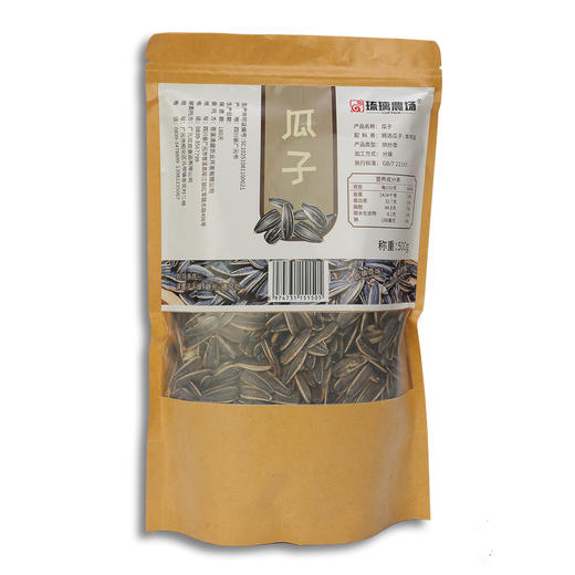 琉璃農场瓜子500g（牛皮纸袋） 商品图0