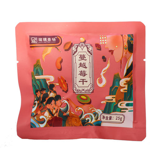 琉璃農场蔓越莓干彩袋25g*8 商品图2