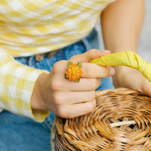 北京仓｜Annele-Tiger Lily-虎百合 戒指［芬兰设计师］ 商品图0