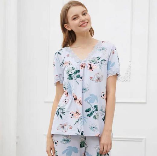 真彩夏日透气舒适睡衣 商品图0