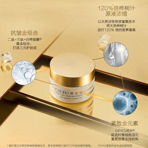 养生堂浓缩桦树汁抗皱滋养霜 商品图1