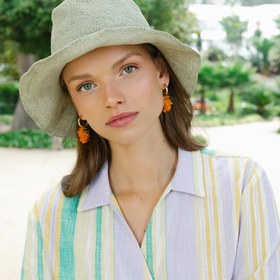 订购6周到｜Annele-Cloudberry-云莓 果冻 耳环［芬兰设计师］