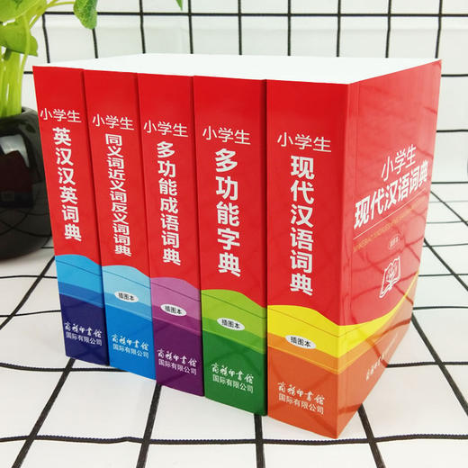推荐 5册小学生多功能字典成语词典现代汉语词典同义词近义词反义词词典英汉汉语词典 同步书1-6年级商务印书馆 商品图1