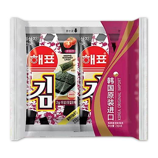 海牌 番茄味海苔2g*8【中】  商品图0
