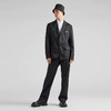PRADA 普拉达 男士 Re-Nylon 再生尼龙珐琅金属三角徽标单排扣夹克西服 黑色 SD099 1WQ8 F0002 商品缩略图3