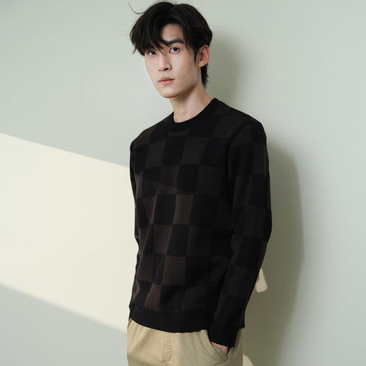 都市丽人都市锋尚强暖保暖内衣男负15至负5度适穿抗静电热力绒毛衫保暖衣单件上衣秋衣FW26C3 商品图1