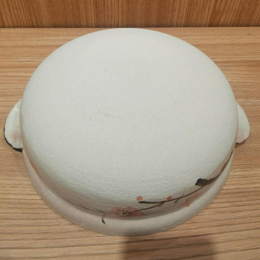【样品特惠8折，仅1件，无货退款】日本万古烧手绘梅花土锅煲仔饭煲汤锅家用砂锅汤锅2.3L/3.4L 商品图5