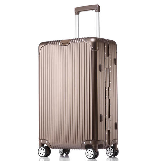 掌柜力荐！十年不坏~渠道牛货福利 男女通用万向轮铝镁行李箱 商品图4