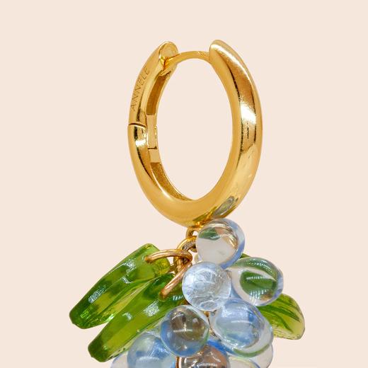 北京仓｜Annele-Blueberry-蓝莓 果冻 耳环［芬兰设计师］ 商品图3