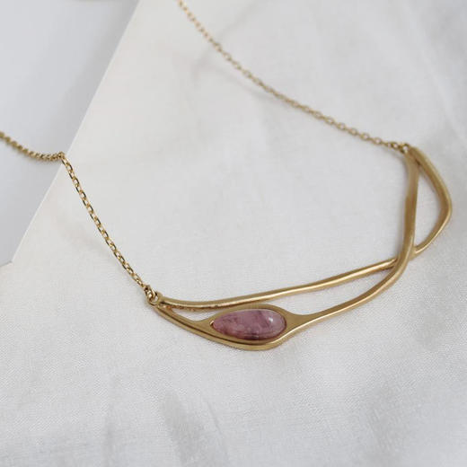 北京仓｜Joidart-Exuberant-粉色 Murano玻璃 项链［西班牙设计师］ 商品图2