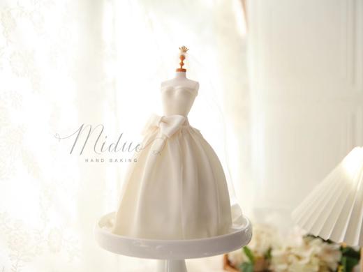 女士款 婚纱礼服  求婚 订婚 婚礼 纪念日蛋糕 商品图2