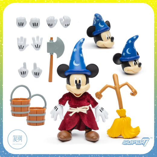 现货 Super7 迪士尼 终极系列1 米奇 匹诺曹 约翰亲王 商品图1