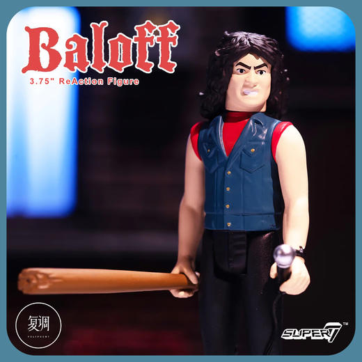 现货 Super7 Paul Baloff 挂卡 Exodus乐队 金属乐 商品图0