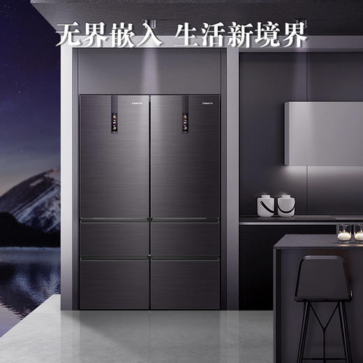卡萨帝冰箱BCD-400WLCI38FVAU1风冷全自由嵌入式三门 商品图6