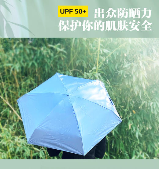 “21世纪报社”胶囊晴雨伞  超小便携 晴雨两用 商品图0