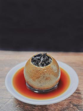 【试喝】小青柑茶叶普洱茶新会普洱陈皮柑普橘熟茶（1颗约重9g）