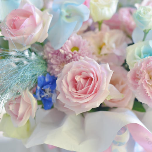 《仲夏》蝴蝶兰粉雪山仙气款抱抱桶 商品图6