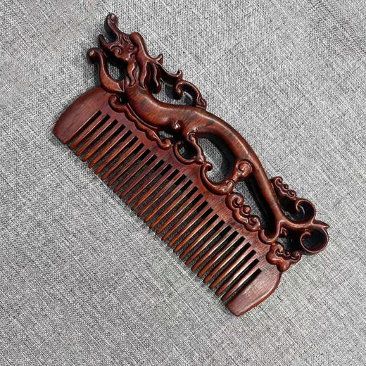 紫檀梳°龙凤吉祥 龙梳&凤梳 商品图0