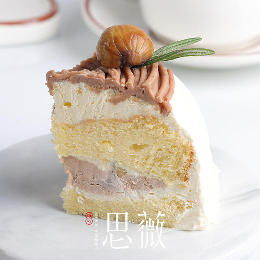 （新款蛋糕）栗子动物奶油蛋糕 商品图1