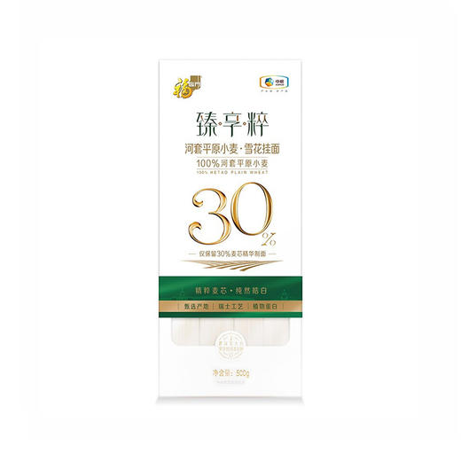 福临门河套平原小麦雪花挂面 500g 商品图0