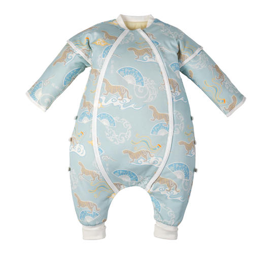 【宝宝安睡的小秘密】ibaby恒温睡袋儿童分腿睡衣秋冬新款加厚婴幼儿防踢被 商品图2