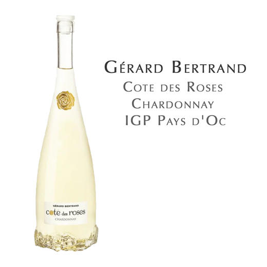 吉哈伯通玫瑰缘霞多丽白葡萄酒 Gérard Bertrand Cote des Roses Chardonnay IGP Pays d'Oc 商品图0