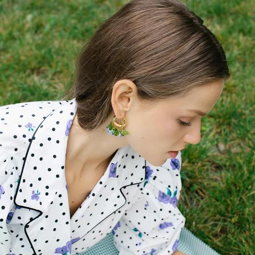 北京仓｜Annele-Bella 同款-Blueberry-蓝莓之地 耳环［芬兰设计师］ 商品图4