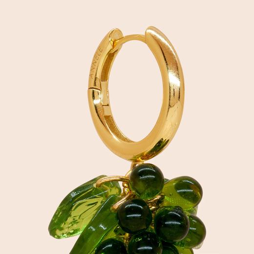 订购6周到｜Annele-Grape-葡萄 果冻 耳环［芬兰设计师］ 商品图3