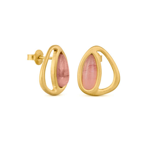 北京仓｜Joidart-Exuberant-粉色 Murano玻璃 耳钉［西班牙设计师］ 商品图1