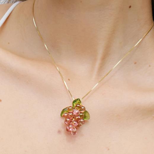 订购6周到｜Annele-Raspberry-树莓 果冻 项链［芬兰设计师］ 商品图0