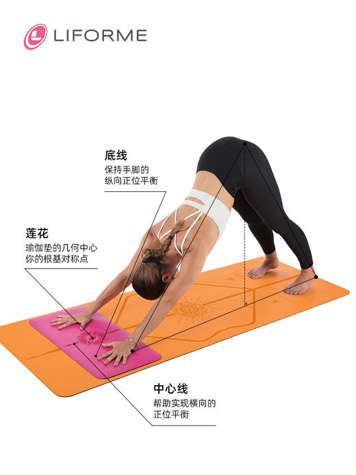 瑜伽垫女天然橡胶倒立垫吸汗防滑小号家用加厚迷你垫 商品图1