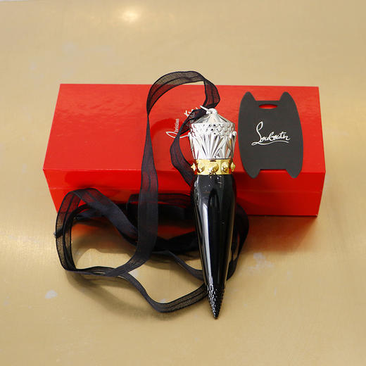 Christian Louboutin 克里斯提黑管唇膏  cl萝卜丁口红 女王权杖口红#001 #001S #001m 商品图10