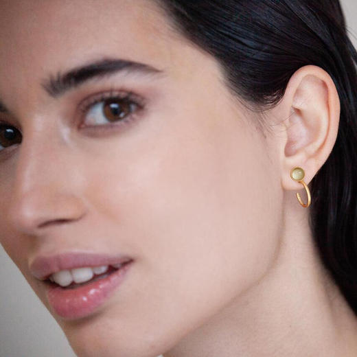 订购8周到｜Joidart-Alegria-淡绿色 Murano玻璃 耳环［西班牙设计师］ 商品图0