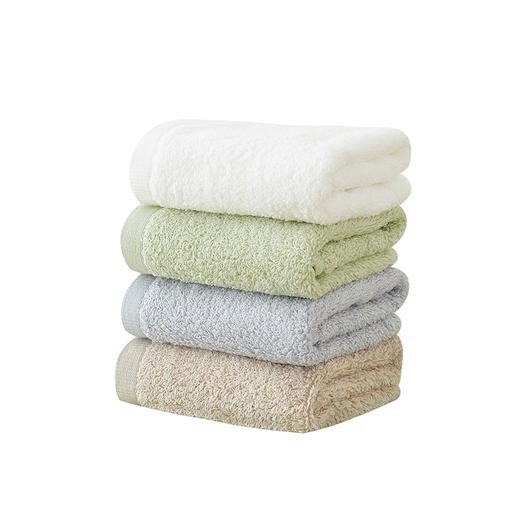 素心方巾面巾浴巾 无印良品 商品图1