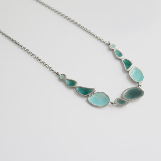 北京仓｜Joidart-Born-松石绿 珐琅 项链［西班牙设计师］ 商品图2